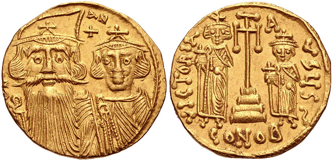 Ancient Byzantine Coins - Coins of The Byzantine Emperors - Edgar 